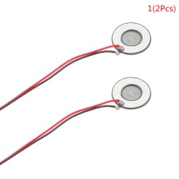 16mm 108khz DC3V-5V Fogger Mist Maker Ultrasonic Atomization Ceramic Disc Ring Sheet Atomizer Humidifier Accessories 26℃