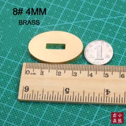 Knife Guard Bolster Pommel, Brass Stainless Steel DIY Knife Handle Fittings, Hand Guard Blanks, Fixed Blade Knife Making Parts