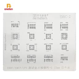 Amaoe BGA Reballing Stencil For Nand Flash EMMC EMCP UFS BGA162 BGA186 BGA254 BGA221 BGA153 BGA169 EMMC2 EMMC3 Plant Net