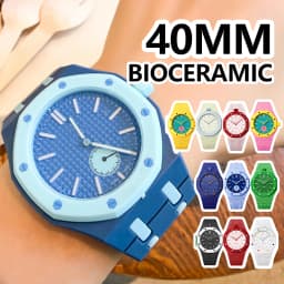 Bioceramic Bracelet Royal Pop Strap for swatch ,ceramic belt case,40mm Sport Wristband adapter