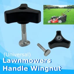 1Pc Universal Lawnmowers Handle Triangle Nut Power Equipment Part Wingnut Lawn Mower Parts Garden Tools