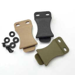 Universal KYDEX EDC Belt Clips Hunting Camping Outdoor Knife Holster Loops Utility Magazine Pouch Clips