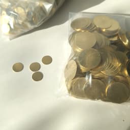 Dia 8mm 10mm 12mm 13mm 15mm 18mm 20m 25mm Thick 1mm Brass Round Disk Charms Pendants Jewelry Findings Accessories