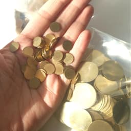 Dia 8mm 10mm 12mm 13mm 15mm 18mm 20m 25mm Thick 1mm Brass Round Disk Charms Pendants Jewelry Findings Accessories