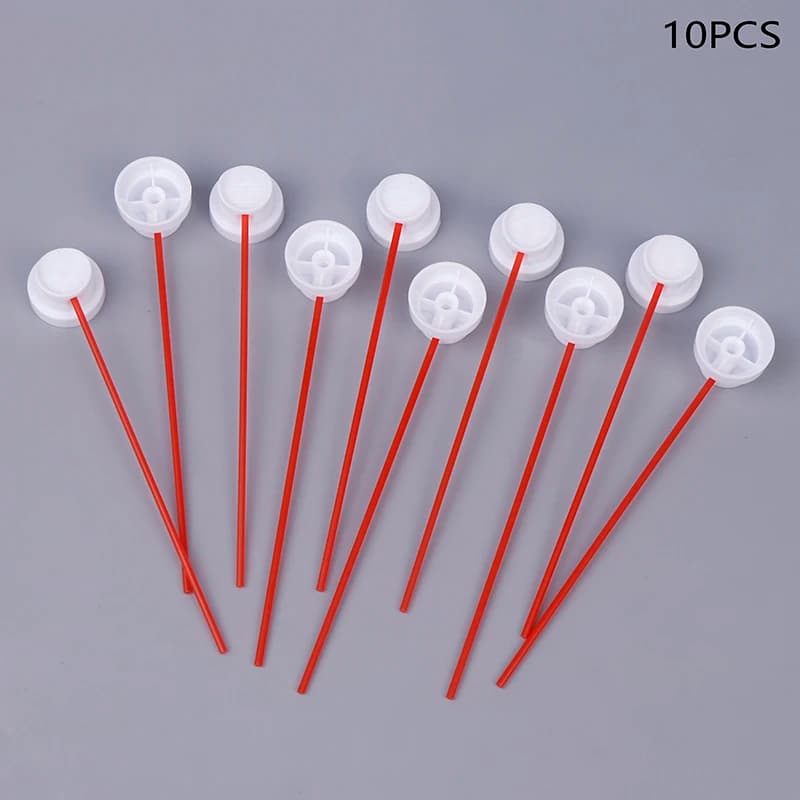 10 PCS Spray-Paint Caps Fit Female Cans,Needle Cap-Spray Can Nozzle-Spray Paint Nozzles-Spray Paint Tips Red Thin Tube