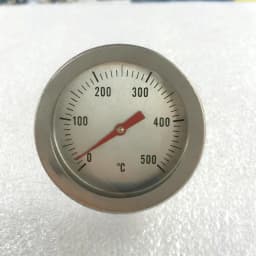 BBQ Thermometer Stainless Steel Oven Thermometer Bimetallic Thermometer 0-500°C 52mm Large Grills Thermometer Measuring Tools