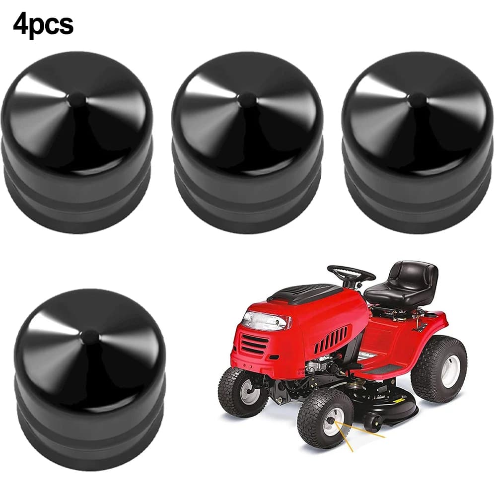 4pcs Lawn Tractor Axle Cap 532104757 Fits For Craftsman Axle Hub Cap 104757 Garden Lawn Mower Replacement Axle Cap
