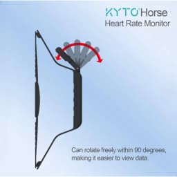 Horse Heart Rate Sensor Monitor Rapid measurement with Backlight LCD Water Proof High accuracy KYTO2596