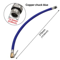 Tire Inflator Hose Inflatable Adapter Twist Tyre Air Pump Extension Tube Connection Locking Air Chuck for Bike Moto 9.5/12.5mm