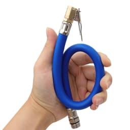 Tire Inflator Hose Inflatable Adapter Twist Tyre Air Pump Extension Tube Connection Locking Air Chuck for Bike Moto 9.5/12.5mm