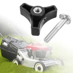 1 Set Triangle Handle Bar Wheel Knob And Bolt Fasteners Replacement For Honda And Many Other Lawn Machine Lawn Mower Accessories