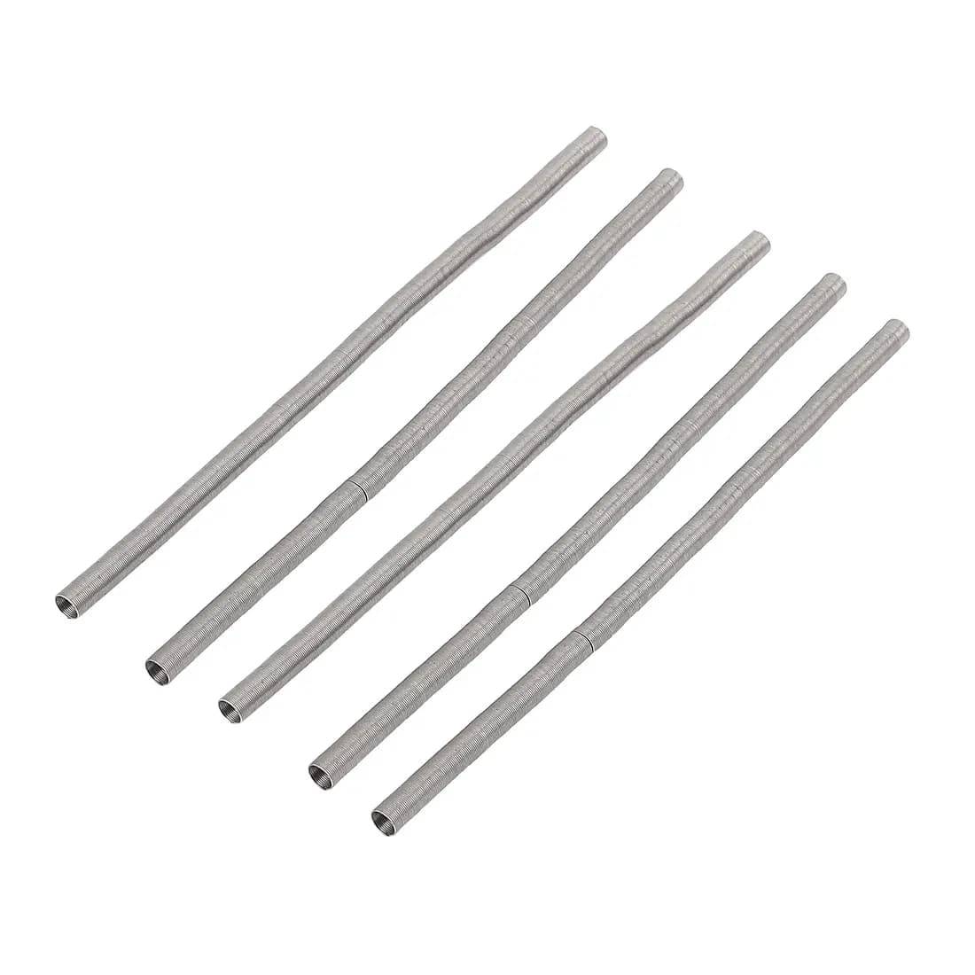 5/10/15pcs AC 220V 300/500W Heating Element Coil Forging Pottery Heating Heater Element Wire Coil 3.7x128mm 4x206mm 3.7x122m