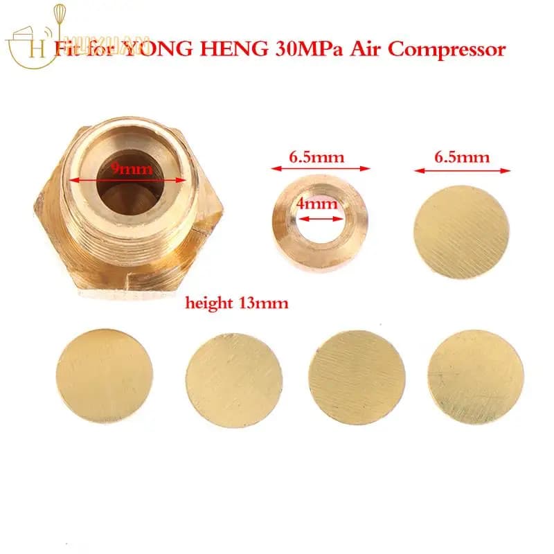 Pressure Explosion-Proof Valve Piece Rupture Disc For YONG HENG 30MPa Air Compressor Pump