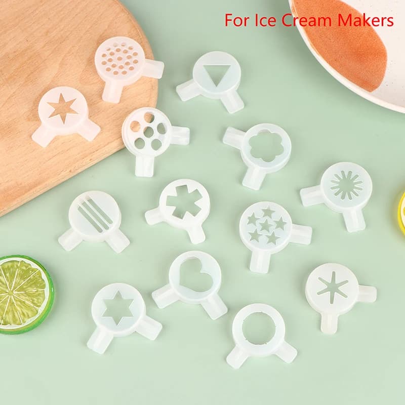 Ice Cream Modeling Lids Spare Part Magic Shape Caps Soft Serve Ice Cream Machines Fittings 29mm Inner Diameter