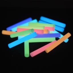 High-brightness Resin Luminous Rod 2*12mm Fingertip Gyroscope Accessory Knife Umbrella Rope Decoration long-lasting luminous