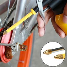 Deli Clear Oil Can High Pressure Oiler Grease Gun Extended Sprinkler Plastic Oil Pump Cans Mini Home Injector Can 180-500ml