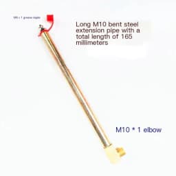 1PCS M6 M8 M10 Grease Nipple Tube Extension Nozzle Joint Extension Tube Fixed Grease Nipple