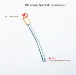 1PCS M6 M8 M10 Grease Nipple Tube Extension Nozzle Joint Extension Tube Fixed Grease Nipple