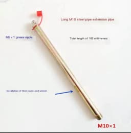 1PCS M6 M8 M10 Grease Nipple Tube Extension Nozzle Joint Extension Tube Fixed Grease Nipple