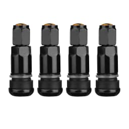 4pcs Universal Car Tubeless Aluminum Alloy Air Bicycle Tire Valve Stems Caps Tyre Wheel Round Cover Auto Accessories Stems & Cap