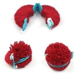 8pcs Wool Ball Maker Knitted Tools Yarn Pompon Wool Plush Ball Set Fluff Ball Wool Ball Production Tools Pompoms DIY Woolen Tool