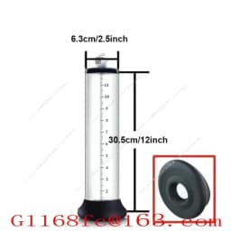 ZC300 High-end Acrylic Pressure Cylinder Vacuum Cup Accessories