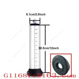 ZC300 High-end Acrylic Pressure Cylinder Vacuum Cup Accessories