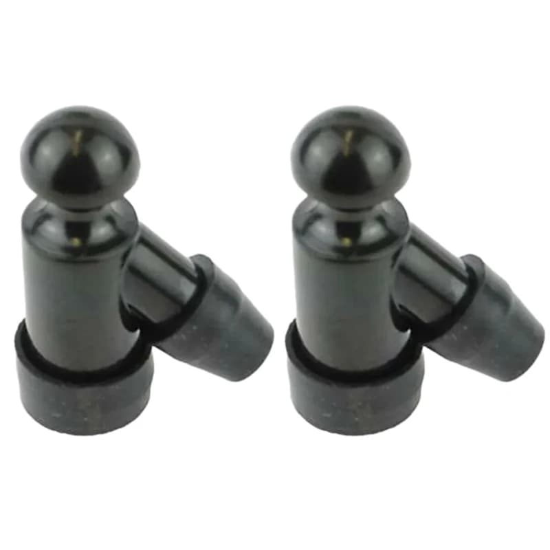 2Pcs Black Spark Plug Cap For Engine Lawnmower Mower Replacement Parts Gardening Power Tool Accessories