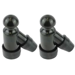 2Pcs Black Spark Plug Cap For Engine Lawnmower Mower Replacement Parts Gardening Power Tool Accessories