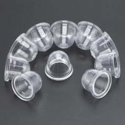10Pcs 19/22mm Clear Carb Primer Bulb Cap Carburetor Spare Parts Small Fuel Pump For Chainsaws Blower Trimmer Brushcutter Replace