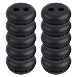 New 5/10pcs Black Rubber Fuel Gas Tank Line Grommet For Home Trimmer Brush Cutters Lawn Mower Garden Tool Accessories For Honda