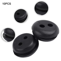 New 5/10pcs Black Rubber Fuel Gas Tank Line Grommet For Home Trimmer Brush Cutters Lawn Mower Garden Tool Accessories For Honda