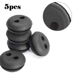 New 5/10pcs Black Rubber Fuel Gas Tank Line Grommet For Home Trimmer Brush Cutters Lawn Mower Garden Tool Accessories For Honda