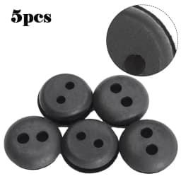 New 5/10pcs Black Rubber Fuel Gas Tank Line Grommet For Home Trimmer Brush Cutters Lawn Mower Garden Tool Accessories For Honda