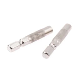 2/4pcs Hex Shank 6.35mm To 4mm Insert Bit Adapter Electric Screwdriver Socket Holder Micro Bit Adapter Magnetic Holder Tool