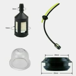 Lawn Mower Fuel Hose Gromett Hedge Hedge Cutter Kit Parts Petrol Practical Replacement Set Accessories Attachment