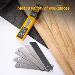 10PCS 18mm Utility Knife Replacement Blades, Snap-off Blades Fits18mm Retractable Cutting Knives, Hobby, Craft Knife, Box Cutter
