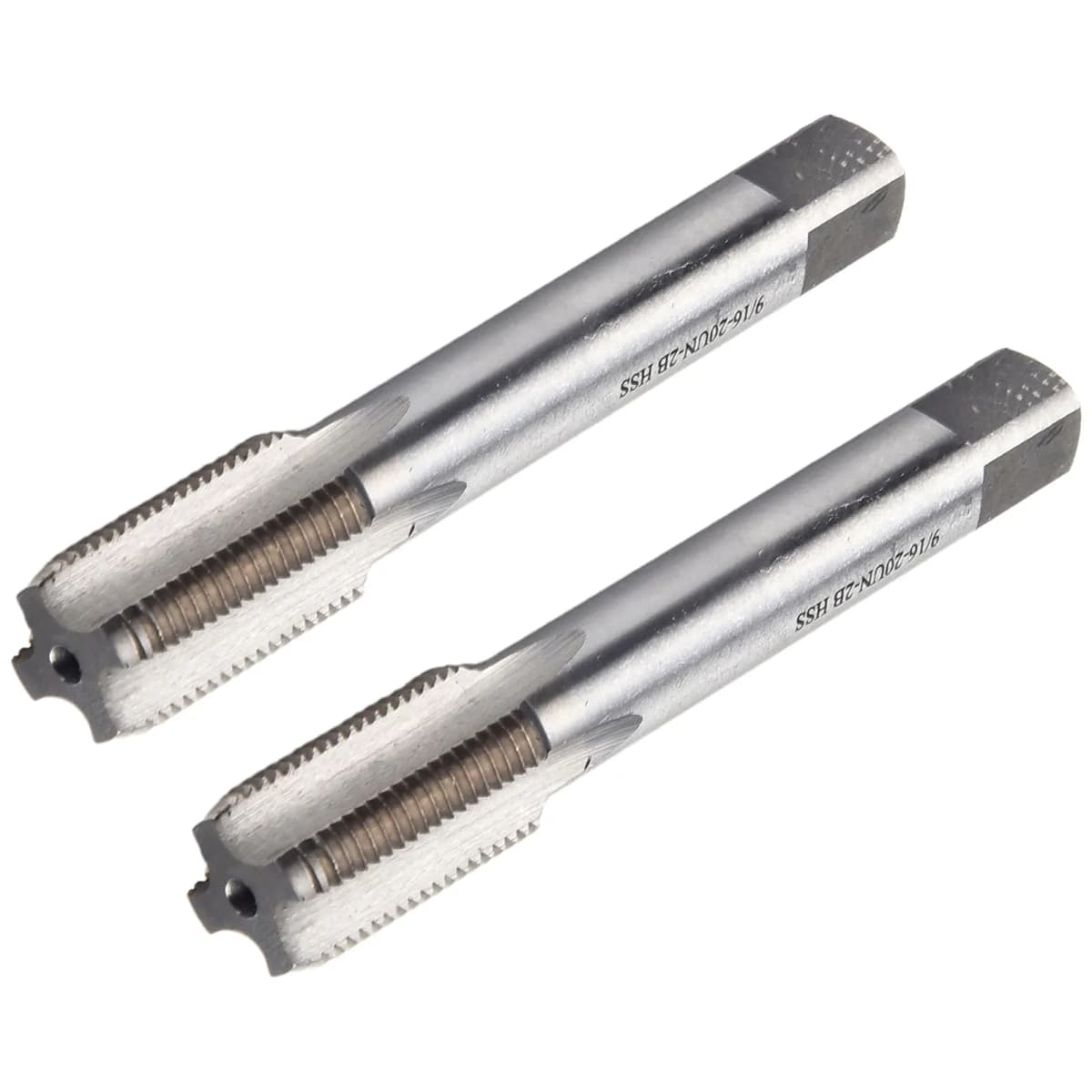 1/2Pcs Pedal Thread Tap Bike Left Right Crank Thread Tap High Speed Steel 9/16'' x 20 Pedal Thread Repair Tool