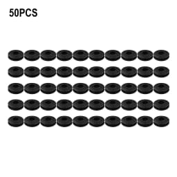 10/50PCS Plastic Eyelets Set Round Eyelets Tarpaulin Eyelets Solar Cover Pool For Repairing Tarpaulins And Securing Solar Covers