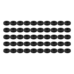 10/50PCS Plastic Eyelets Set Round Eyelets Tarpaulin Eyelets Solar Cover Pool For Repairing Tarpaulins And Securing Solar Covers