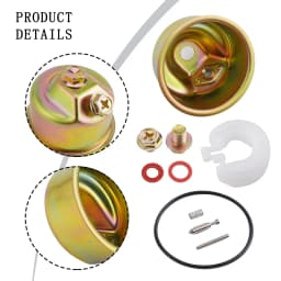 1set Carburetor Repair Kit For Honda For GX120/GX160/GX200 Needle Bowl Float Gasket Seal Pin Lawn Mower Accessories