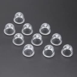 10Pcs 19mm Carburetor Spare Parts Carb Primer Bulbs Cap Small Fuel Pump For Chainsaw Blower Trimmer Brushcutter OD*ID*H=19*14*15