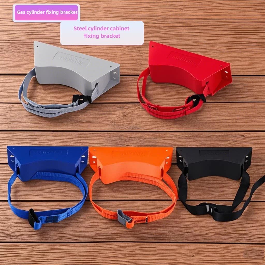 1 Piece Wall-Mounted Propane Bracket For RVs Motorhome Cylinder Bracket Gas Tank Wall Holder For Hydrogen And Oxygen Cylinder