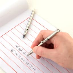 2 IN 1 Bolt Pen Portable Business Signature Pen Harpen-free Pencil Portable Travel Metal Neutral Ballpoint Pen Office Stationery