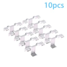 10Pcs 30/35MM Stainless Steel Solar Panel Photovoltaic Water Guide Clip Deflector Mud Drain Button Water Redirection Clips