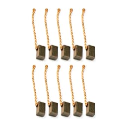 10pcs Carbon Brush Car Casement Motor Brush Copper 4x5x8mm Carbon Brushes For Automotive Casement Motors Electric Power Tool