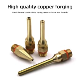 Pure Copper Hot Melt Glue Gun Nozzle 2.0x70mm 3.0x50mm 2.0x50mm Long Short Small-bore Large Diameter Glue Gun Nozzle