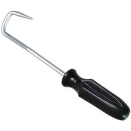 Automotive Hose Removal Hook Tool Made of Steel for Fuel and Radiator Pipes with Comfortable Nylon Handle for Safe Handling