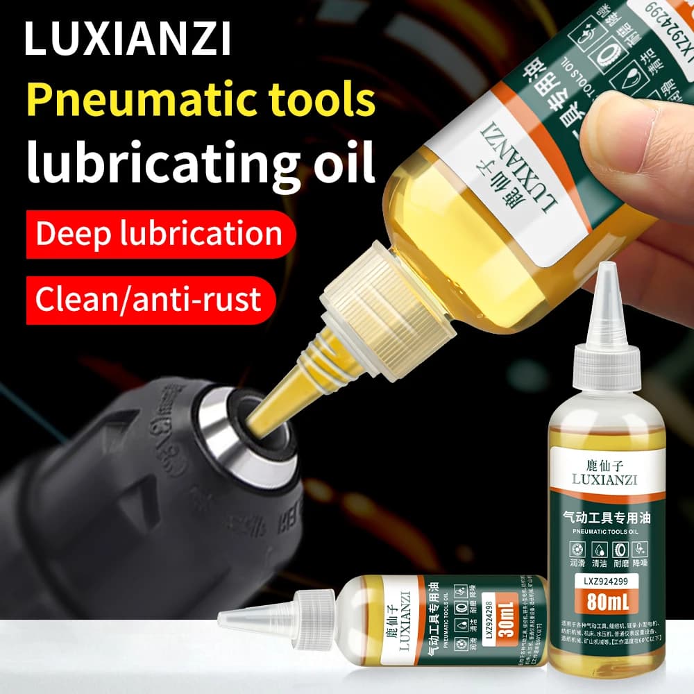 LUXIANZI Heat-resistant Power Tools Lubricating Oil For Equipment Motors Gear Bearing Electrical Hammer Drill Maintenance Grease