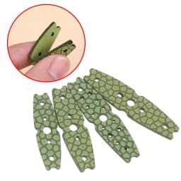 20pcs Ball Pouch Slingshot Rubber Latex Band PU Leather Outdoor Shooting Accessories